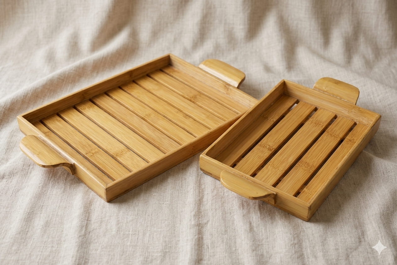 Tray & Coasters Set